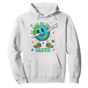 Be Kind To The Earth Hoodie Cute Environmental Awareness Earth Day TS14 White Print Your Wear
