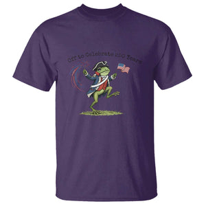 250th Anniversary USA T Shirt Funny Patriotic Frog USA Independence Day TS14 Purple Print Your Wear