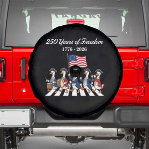 250 Years Of Freedom Spare Tire Cover Silly Goose Patriotic 4th of July TS14 Black Print Your Wear