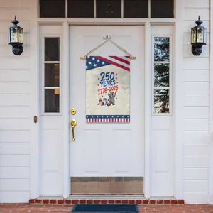 250th Anniversary USA Patriotic Garden Flag Patriotic Raccoon American Flag 4th of July TS14 Print Your Wear