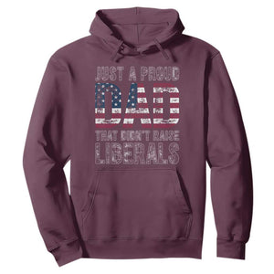 Just A Proud Dad that Didn't Raise Liberals Hoodie Funny Father's Day 4th of July