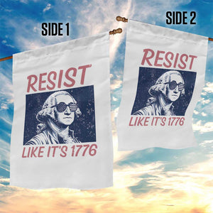 Resist Like its 1776 Garden Flag America 4th of July 250 Years Freedom