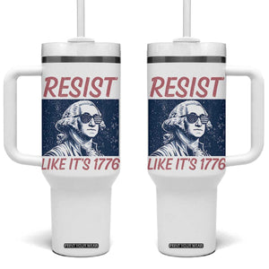 Resist Like its 1776 Tumbler With Handle America 4th of July 250 Years Freedom