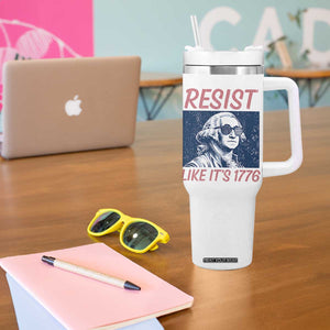 Resist Like its 1776 Tumbler With Handle America 4th of July 250 Years Freedom