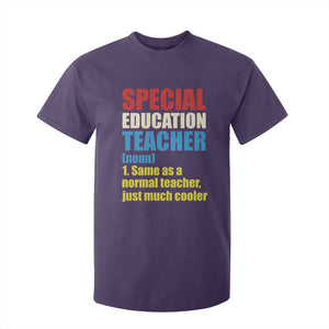 Special Education Teacher Definition T Shirt For Kid Funny Back to School TS14 Purple Print Your Wear