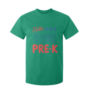 First Day of Pre-K Boys Girls Toddler Preschool Patriotic US T Shirt For Kid TS14 Irish Green Print Your Wear