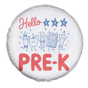 First Day of Pre-K Boys Girls Toddler Preschool Patriotic US Spare Tire Cover TS14 Print Your Wear