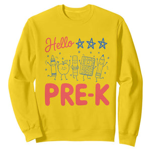 First Day of Pre-K Boys Girls Toddler Preschool Patriotic US Sweatshirt TS14 Daisy Print Your Wear