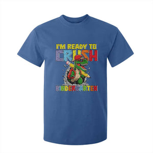 I'm Ready to Crush Pre-K Back to School T-Rex Dinosaur T Shirt For Kid