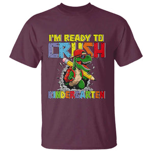 I'm Ready to Crush Pre-K Back to School T-Rex Dinosaur T Shirt
