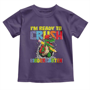 I'm Ready to Crush Pre-K Back to School T-Rex Dinosaur Toddler T Shirt