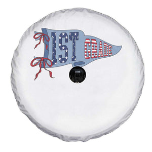 1st Grade Teacher Pennant US Flag Back to School Spare Tire Cover