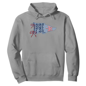 Pre-K Teacher Pennant US Flag Back to School Hoodie TS14 Sport Gray Print Your Wear