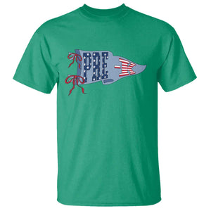 Pre-K Teacher Pennant US Flag Back to School T Shirt TS14 Irish Green Print Your Wear