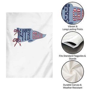 4th Grade Teacher Pennant US Flag Back to School Garden Flag