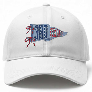3rd Grade Teacher Pennant US Flag Back to School Baseball Cap