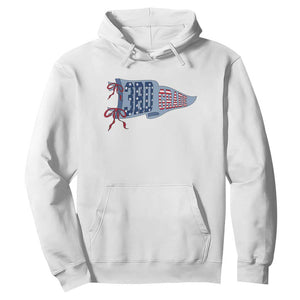 3rd Grade Teacher Pennant US Flag Back to School Hoodie