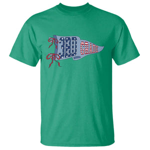3rd Grade Teacher Pennant US Flag Back to School T Shirt