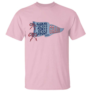 3rd Grade Teacher Pennant US Flag Back to School T Shirt