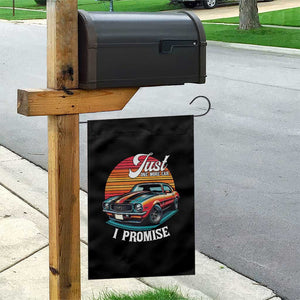 Funny Car Enthusiast Garden Flag Just One More Car I Promise TS14 Print Your Wear