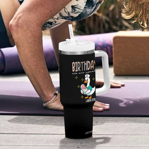 Labor And Delivery Nurse Tumbler With Handle Birthdays Are Our Specialty TS14 Print Your Wear