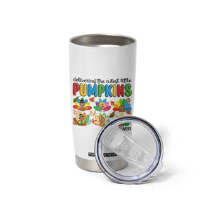 Thanksgiving Labor And Delivery Nurse Tumbler Cup Cutest Turkeys TS14 Print Your Wear