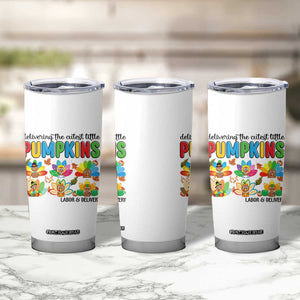 Thanksgiving Labor And Delivery Nurse Tumbler Cup Cutest Turkeys TS14 Print Your Wear