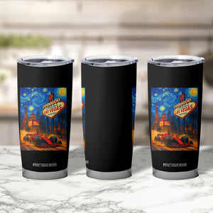 Racing Car Starry Night Las Vegas Race Day Tumbler Cup TS14 Print Your Wear