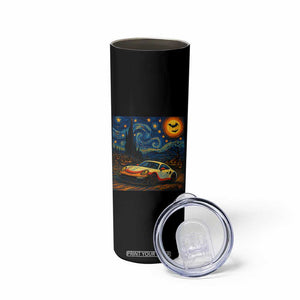 Racing Sports Skinny Tumbler Starry Night 911 Silhouette Halloween TS14 Print Your Wear