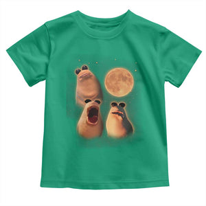 Marcus The Worm Meme Toddler T Shirt Funny Howling At Moon TS14 Irish Green Print Your Wear