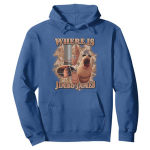 Marcus The Worm Meme Hoodie Where Is Jimbo James TS14 Royal Blue Print Your Wear