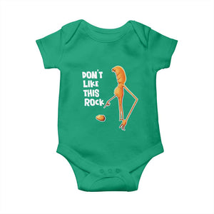 Marcus The Worm Meme Baby Onesie Do Not Like This Rock TS14 Irish Green Print Your Wear