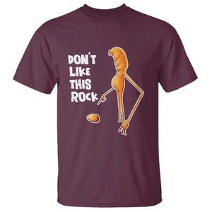 Marcus The Worm Meme T Shirt Do Not Like This Rock TS14 Maroon Print Your Wear