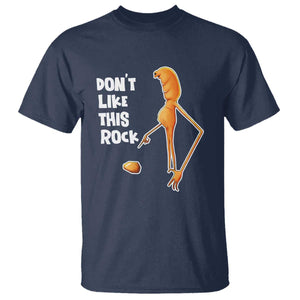 Marcus The Worm Meme T Shirt Do Not Like This Rock TS14 Navy Print Your Wear