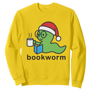 Bookworm Christmas Sweatshirt Reading Book Lover TS14 Daisy Print Your Wear
