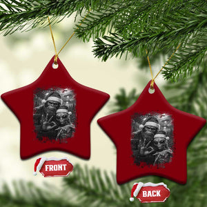 67 Six Seven Bigfoot Christmas Ceramic Ornament Sasquatch Ailen Selfie UFO Meme TS14 Print Your Wear