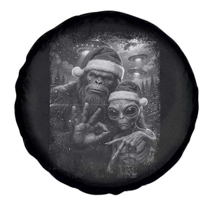 67 Six Seven Bigfoot Christmas Spare Tire Cover Sasquatch Ailen Selfie UFO Meme TS14 Print Your Wear