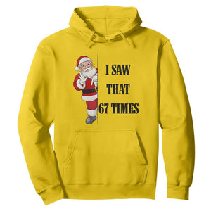 67 Six Seven Santa Christmas Meme Hoodie I Saw That TS14 Daisy Print Your Wear