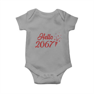 67 Six Seven Meme Baby Onesie New Year 2026 TS14 Sport Gray Print Your Wear