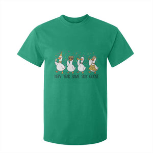 Silly Goose New Years 2026 T Shirt For Kid Cute Goose Party Holiday TS14 Irish Green Print Your Wear