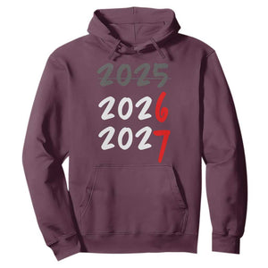 67 Six Seven Meme Hoodie New Year 2026 Gen Alpha Slang TS14 Maroon Print Your Wear