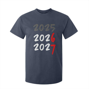 67 Six Seven Meme T Shirt For Kid New Year 2026 Gen Alpha Slang TS14 Navy Print Your Wear