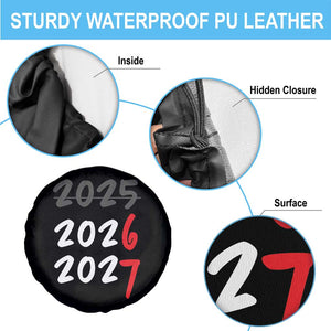 67 Six Seven Meme Spare Tire Cover New Year 2026 Gen Alpha Slang TS14 Print Your Wear