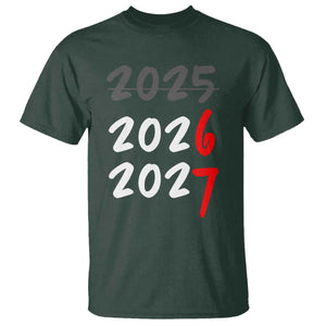 67 Six Seven Meme T Shirt New Year 2026 Gen Alpha Slang TS14 Dark Forest Green Print Your Wear