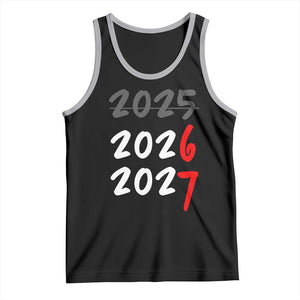 67 Six Seven Meme Tank Top New Year 2026 Gen Alpha Slang TS14 Black Athletic Heather Print Your Wear