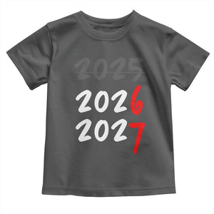 67 Six Seven Meme Toddler T Shirt New Year 2026 Gen Alpha Slang TS14 Dark Heather Print Your Wear
