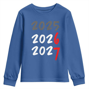67 Six Seven Meme Youth Sweatshirt New Year 2026 Gen Alpha Slang TS14 Royal Blue Print Your Wear