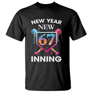 Funny Six Seven Meme T Shirt 67 Number Sports American Football Ice Cream Drip TS14 Black Print Your Wear