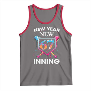 Funny Six Seven Meme Tank Top 67 Number Sports American Football Ice Cream Drip TS14 Deep Heather Red Print Your Wear