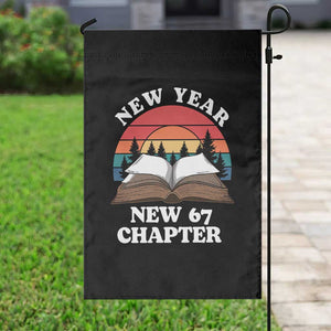 Funny Six Seven Meme Garden Flag New Year New 67 Chapter TS14 Print Your Wear